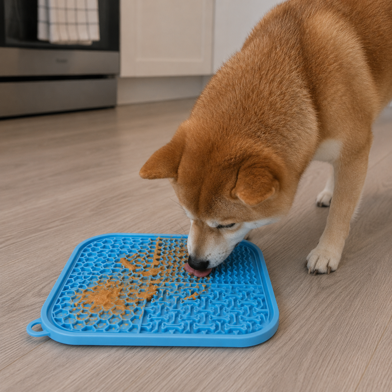 Likmat Hond en Kat - Slow Feeder Likpad met Zuignappen - Tegen Stress, Verveling en Schrokken