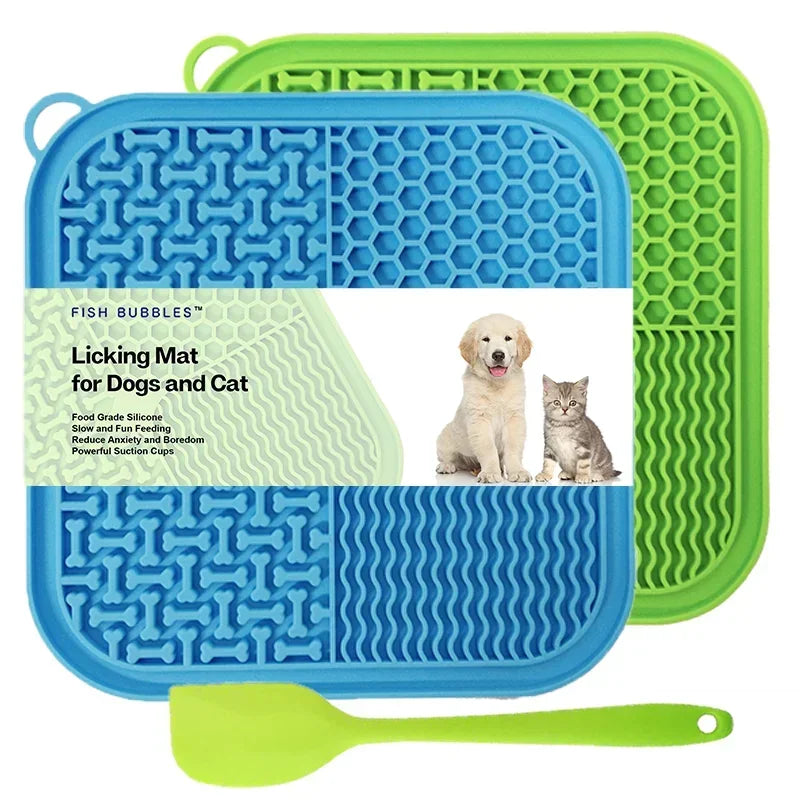 Likmat Hond en Kat - Slow Feeder Likpad met Zuignappen - Tegen Stress, Verveling en Schrokken