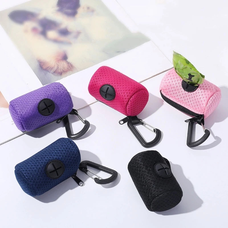 Poepzakjes Houder voor Hond - Pet Waste Bag Dispenser met Clip - Handig voor Wandelen