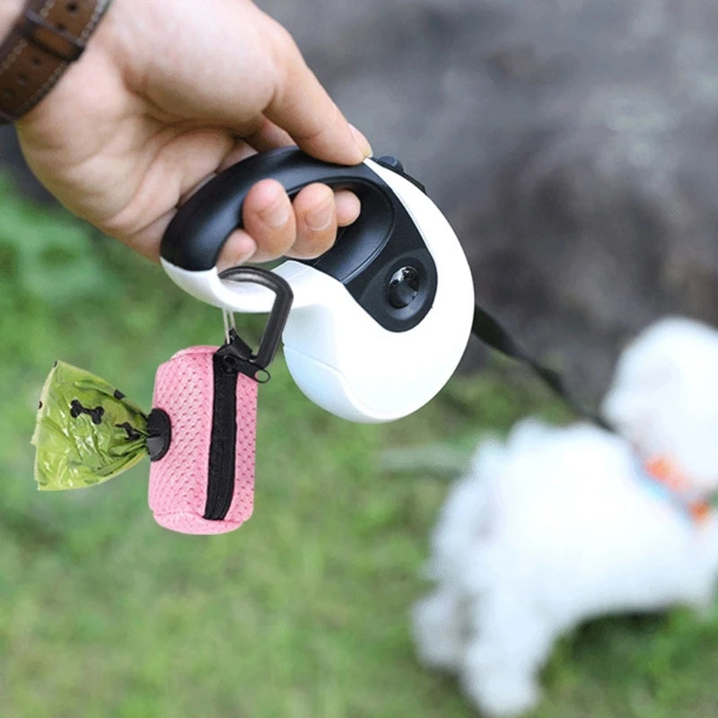 Poepzakjes Houder voor Hond - Pet Waste Bag Dispenser met Clip - Handig voor Wandelen