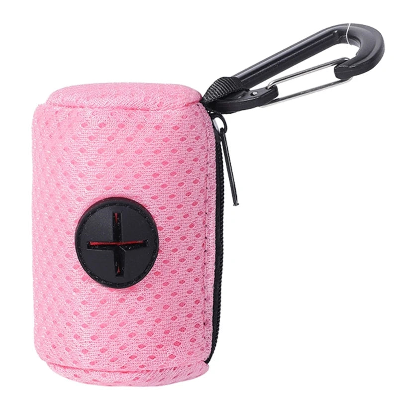 Poepzakjes Houder voor Hond - Pet Waste Bag Dispenser met Clip - Handig voor Wandelen